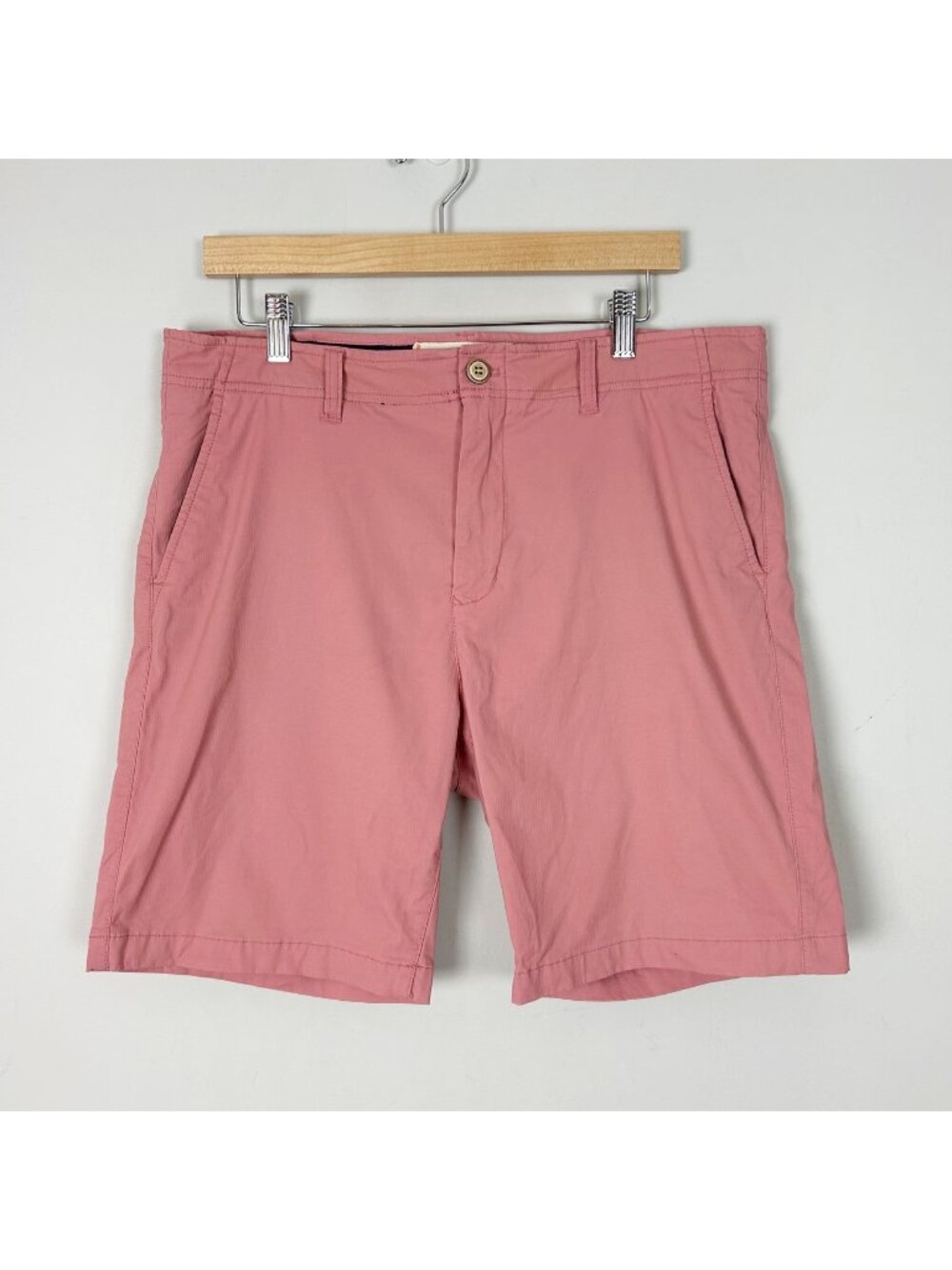 Taylor Vintage Luxe Performance Shorts Greenwhich Pink‎ 9” Inseam Size 36 Men's